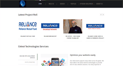 Desktop Screenshot of celesttechnologies.com